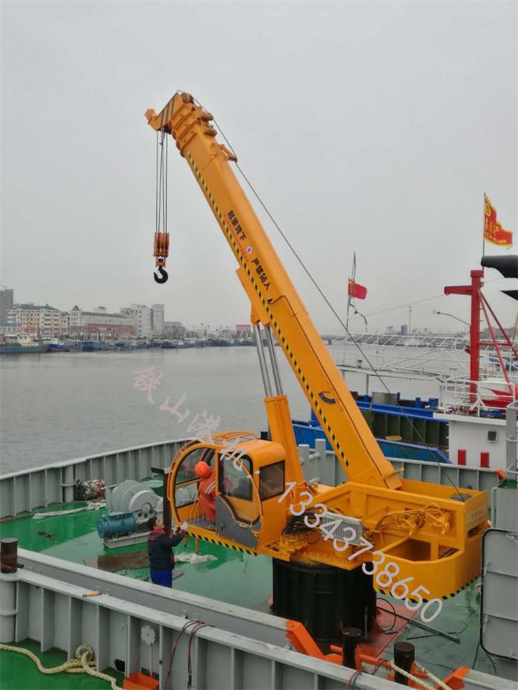 山東臨沂甲板起重機廠家起重機耐沖擊，制動性能好